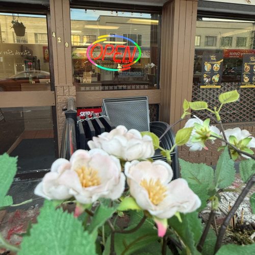 Great outdoor patio which is heaven during summer at 4 seasons chaat house new westminster